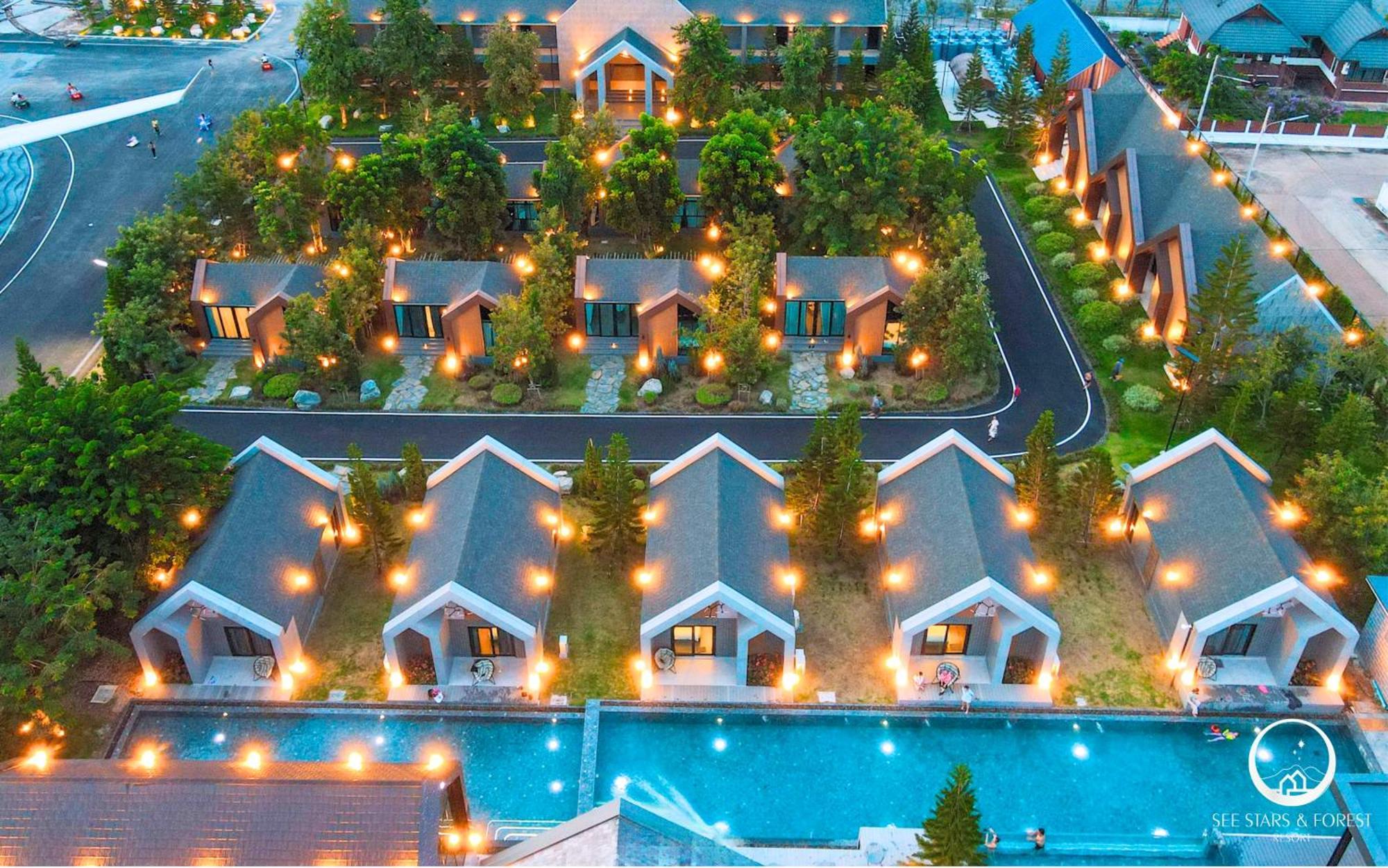 See Stars & Forest Resort Amphoe Sawang Daen Din Exterior foto