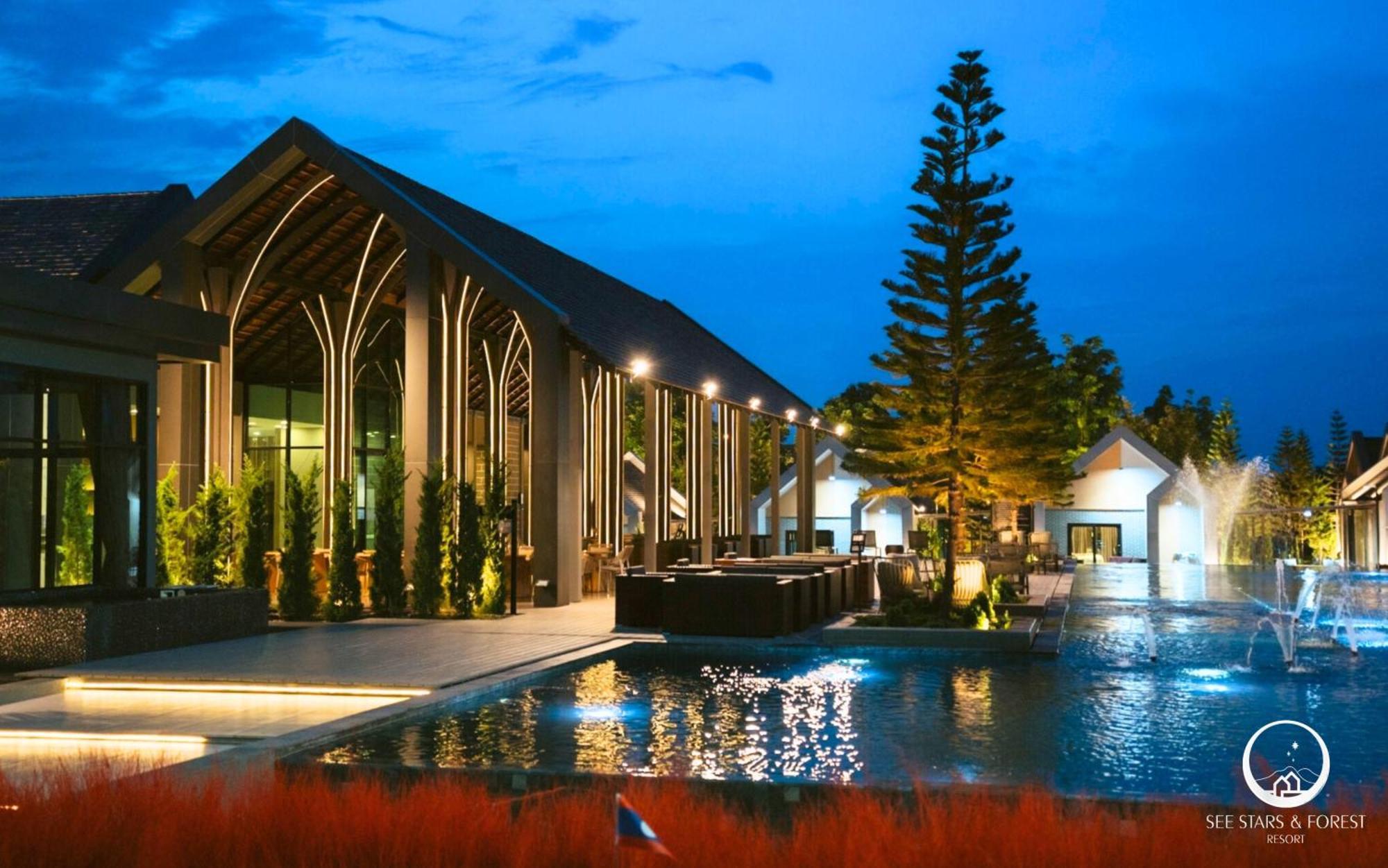 See Stars & Forest Resort Amphoe Sawang Daen Din Exterior foto